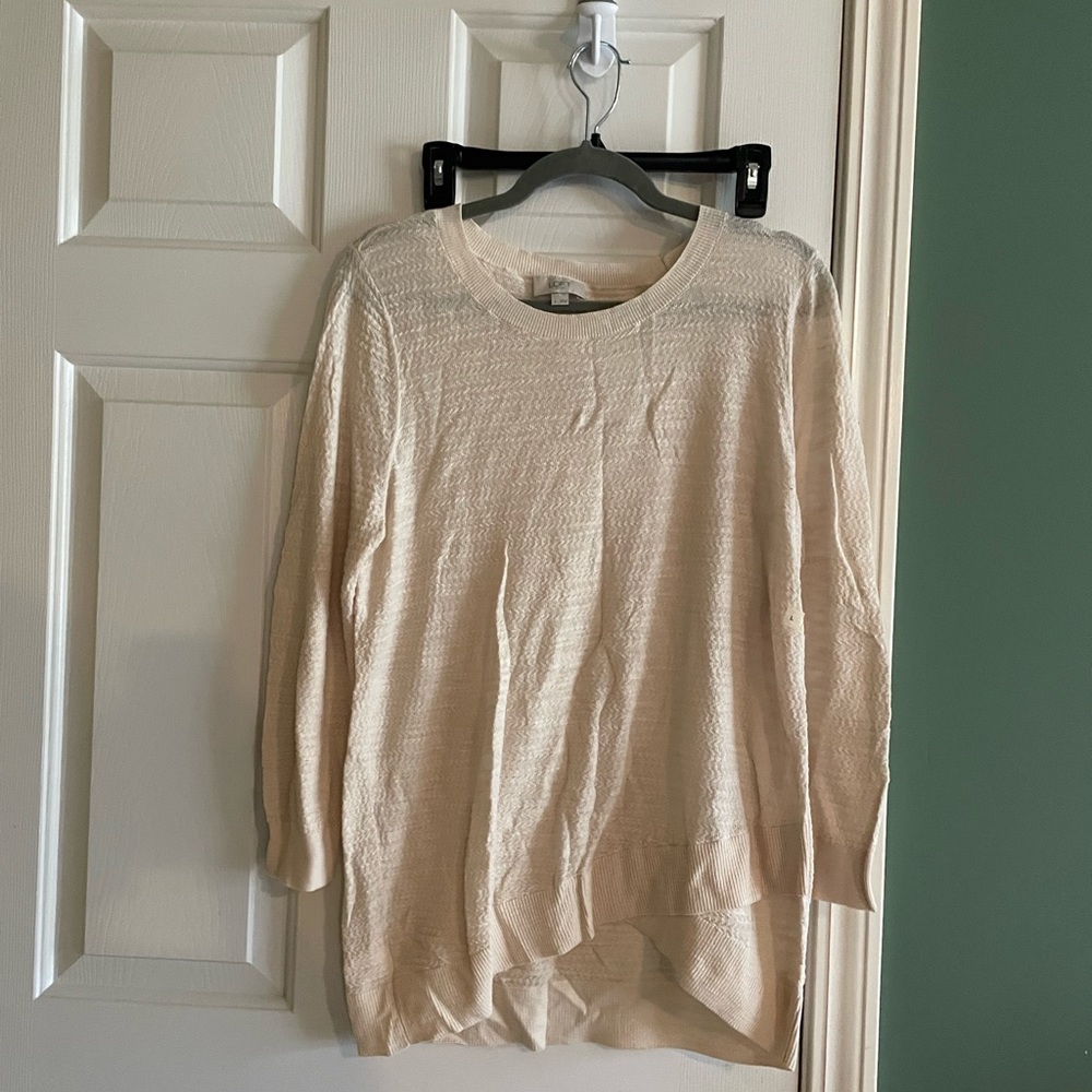 Loft. Size Large light sweater